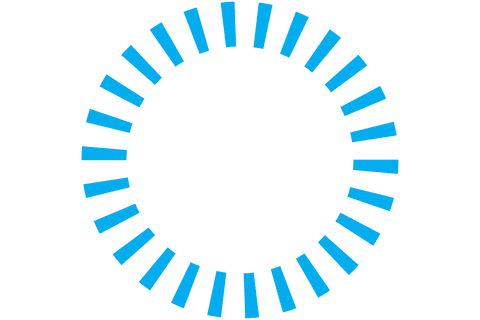 Abstract Blue Circular Frame on Transparent Background - Download Free Stock Videos Pikwizard.com