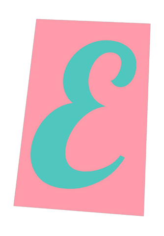 transparent pink background e letter turquoise minimalist design - Download Free Stock Videos Pikwizard.com