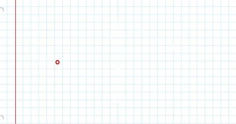 Grid Paper Pattern with Red Margin and Graph Squares - Download Free Stock Images Pikwizard.com
