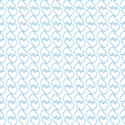 Blue Heart Pattern Seamless Design on Transparent Background - Download Free Stock Videos Pikwizard.com