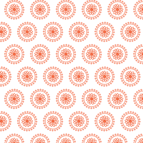 Seamless Red Rosettes Pattern on Transparent Background - Download Free Stock Videos Pikwizard.com