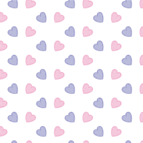 Pink and Purple Hearts Pattern on Transparent Background - Download Free Stock Videos Pikwizard.com