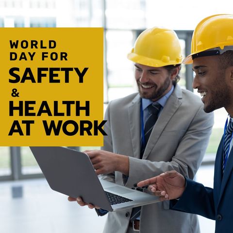 World Day for Safety and Health at Work Celebration with Architects - Download Free Stock Templates Pikwizard.com