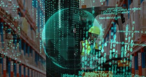 Warehouse Automation with Digital Overlay in Industrial Environment