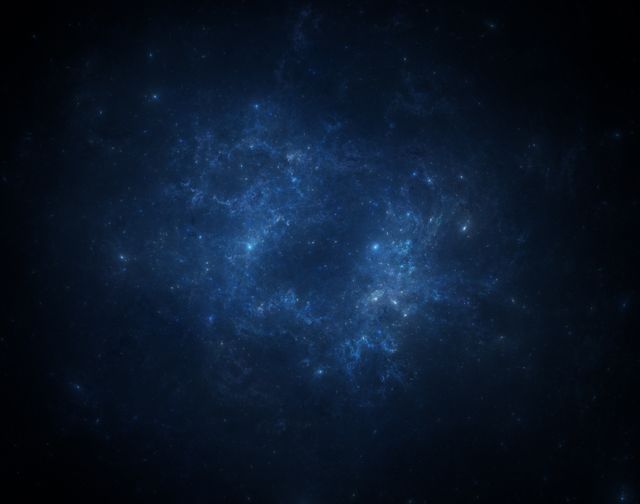 Beautiful Blue Nebula in Deep Space - Download Free Stock Photos Pikwizard.com