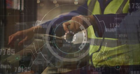 Warehouse Lending Hand Controlling Operations In Digital Interface