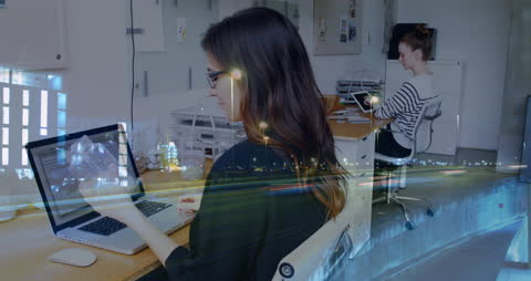 Digital Innovation with Business Professionals in Futuristic Setting