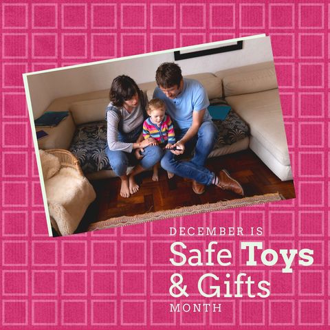 family bonding emphasizing safe toys and gifts - Download Free Stock Templates Pikwizard.com