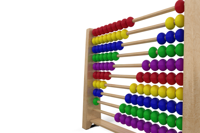 Transparent Abacus Illustration for School and Counting Concepts - Download Free Stock Videos Pikwizard.com