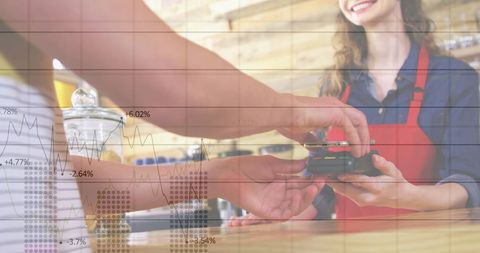 Contactless smartphone payment in retail environment