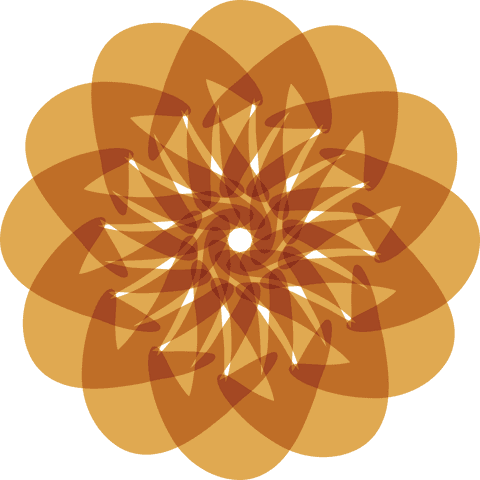 golden complex mandala design on transparent background - Download Free Stock Videos Pikwizard.com