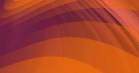 Vibrant abstract orange and purple fluid gradient design