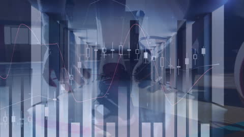 Basketball Players with Data Overlay Emphasizing Analytics in Sports