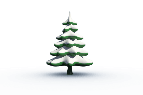 snow-covered fir tree on transparent background for winter projects - Download Free Stock Videos Pikwizard.com