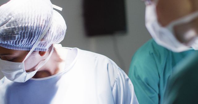 Surgeons Focused in Operating Room Performing Surgery - Download Free Stock Images Pikwizard.com