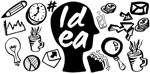 Transparent Idea Text Digital Illustration on Clear Background - Download Free Stock Videos Pikwizard.com