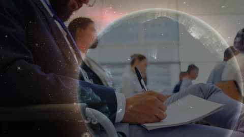 Global Networking Concept in Business Conference