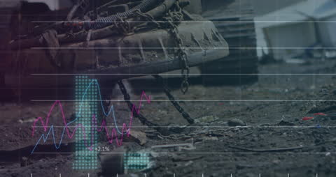 Abstract Financial Data Overlapping Construction Background