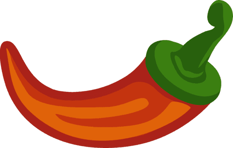 vector chili pepper illustration on transparent background for culinary use - Download Free Stock Videos Pikwizard.com