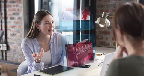 Holographic Brainstorming in Modern Digital Office