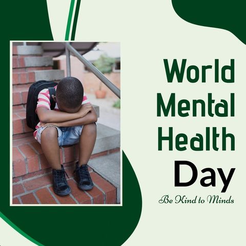 world mental health day: promoting kindness and awareness - Download Free Stock Templates Pikwizard.com
