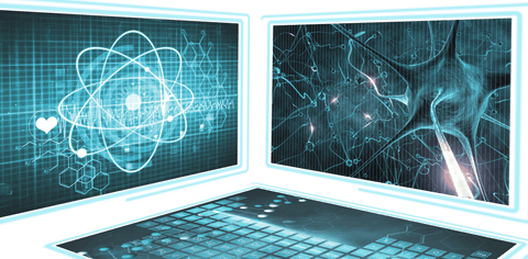 Transparent Tech UI Illustrating Molecular Structures and Nanoscience - Download Free Stock Videos Pikwizard.com