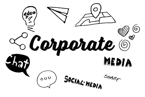 corporate text illustration on transparent background for business branding - Download Free Stock Videos Pikwizard.com