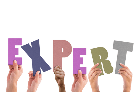 hands holding letters forming expert on transparent background - Download Free Stock Videos Pikwizard.com