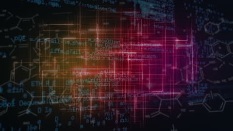 Data Processing Overlay on Scientific Research Background