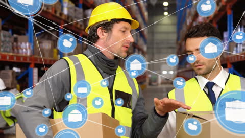 Global Network Technology in Modern Warehouse