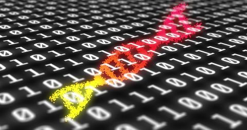 DNA Helix with Binary Coding Overlay Illustrating Data Processing - Download Free Stock Images Pikwizard.com