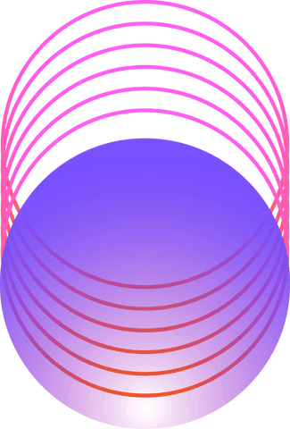transparent glowing orb with radiating violet-pink arcs - Download Free Stock Videos Pikwizard.com