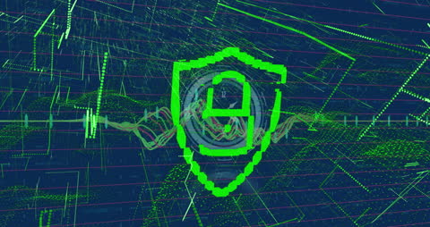 Digital Security Business Technology Animation