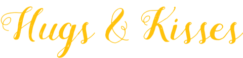Elegant Hugs & Kisses Text on Transparent Background - Download Free Stock Videos Pikwizard.com