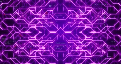 Futuristic Digital Interface with Binary Codings - Download Free Stock Images Pikwizard.com