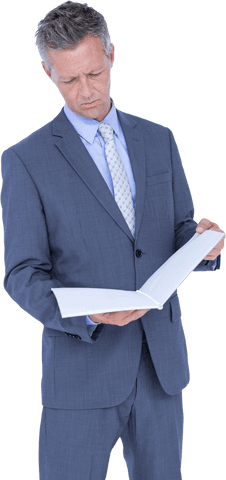 serious businessman reading transparent document - Download Free Stock Videos Pikwizard.com