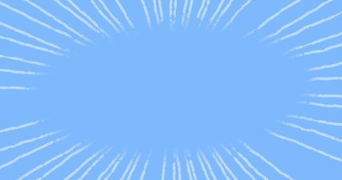 Abstract White Trails on Blue Background with Copy Space