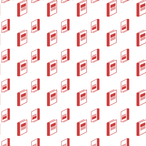 seamless red pattern of book icons on transparent background - Download Free Stock Videos Pikwizard.com