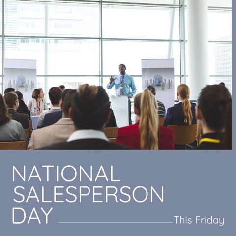 Business Conference Presentation on National Salesperson Day