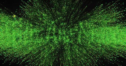 vibrant green fireworks exploding on new year's eve - Download Free Stock Images Pikwizard.com