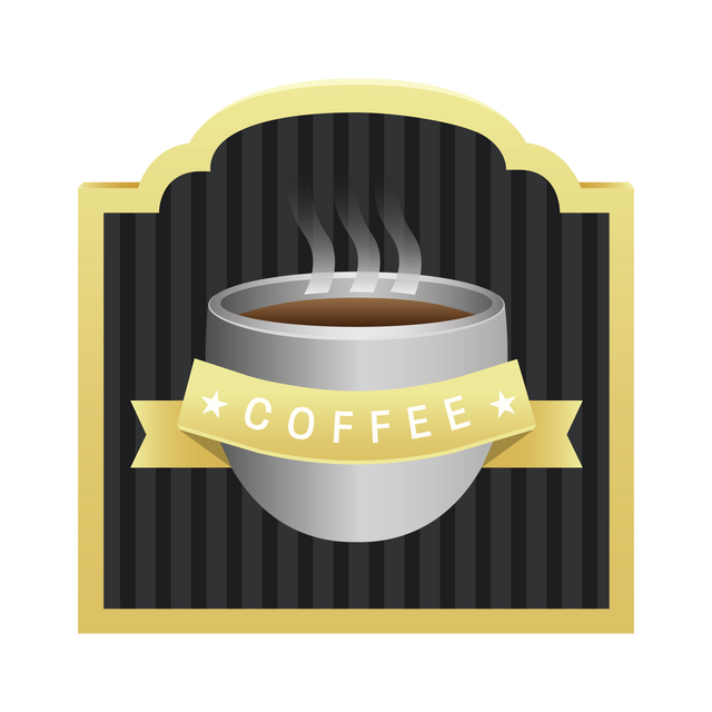 Cup of Coffee Icon with Banner on Transparent Background, Elegant Illustration - Download Free Stock Videos Pikwizard.com