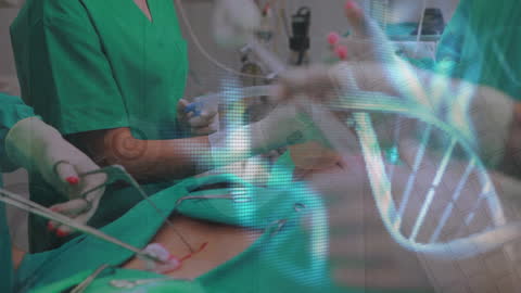 Virtual Data Overlay in Medical Procedure or Surgeon's Operation