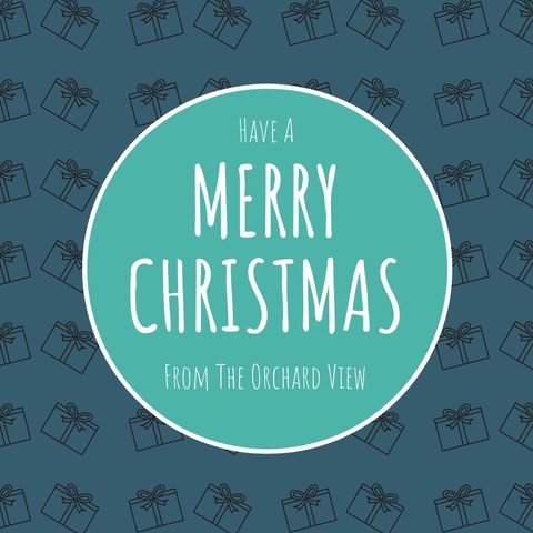 Festive Christmas Greeting with Gift Illustrations - Download Free Stock Templates Pikwizard.com