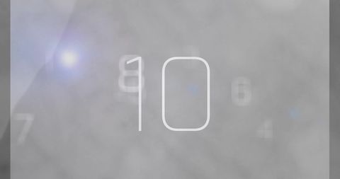 countdown timer with numbers fading on gray background - Download Free Stock Images Pikwizard.com