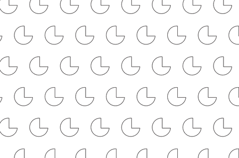 black pie chart pattern on transparent background for modern design - Download Free Stock Videos Pikwizard.com