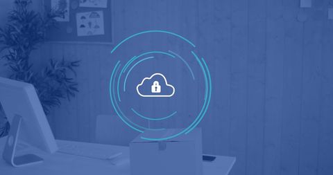 Secure cloud technology in modern office environment
