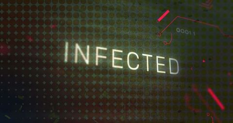 cyber alert interface highlighting digital infection risk - Download Free Stock Images Pikwizard.com