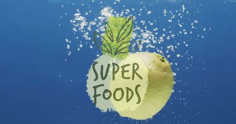 Fresh Fruit Splash for Superfoods Promotion - Download Free Stock Images Pikwizard.com