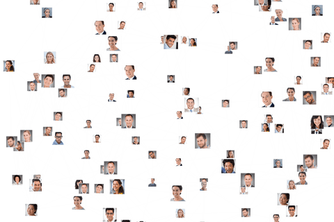 crowd of diverse business professionals on transparent background - Download Free Stock Videos Pikwizard.com
