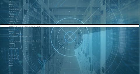 futuristic data processing in virtual hosting facility - Download Free Stock Images Pikwizard.com